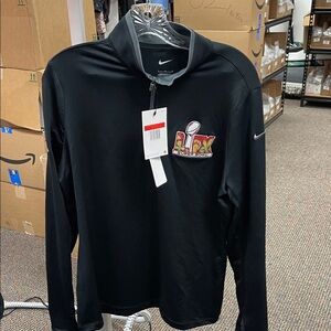 Philadelphia eagles Greyson black quarter-zip pullover with lix logo